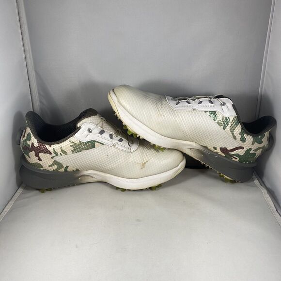 Footjoy Mens 53390J CamoBoa Lace Spikeless Golf Shoes Size 7W White Stratolite - Picture 8 of 10